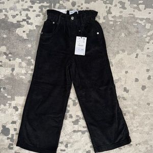 ZARA Paper-bag Pant Girls Size 8 NWT